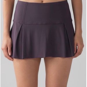 🍋Lululemon Lost in Pace Skirt size 6 dark Adobe